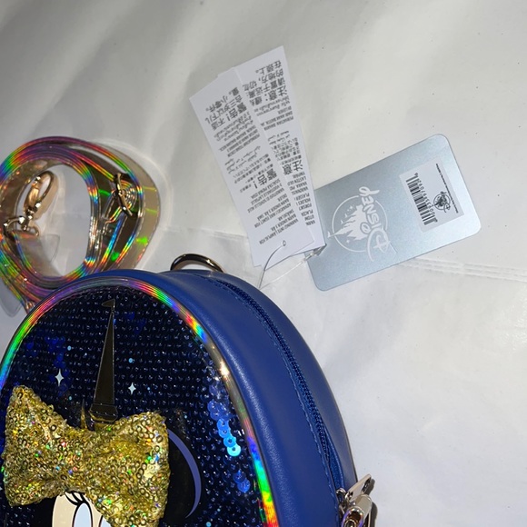 Disney Minnie Mouse Sequined CrossbodyBag 50th Anniversary - Picture 6 of 16